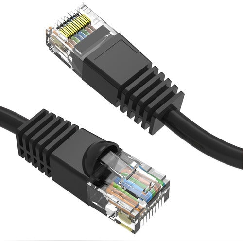 Axiom 15FT CAT6 UTP 550mhz Patch Cable Snagless Molded Boot (Black) C6MB-K15-AX