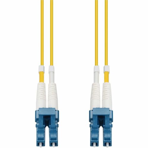 AddOn 3m LC to LC Yellow OS2 Duplex OFNR (Riser-Rated) SMF Fiber Patch Cable ADD-LC-LC-3M9SMF