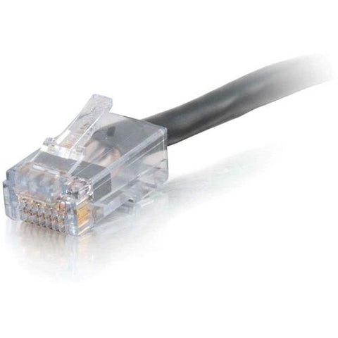 C2G 50ft Cat6 Non-Booted Unshielded Ethernet Cable - Plenum CMP-Rated - BLK 15301