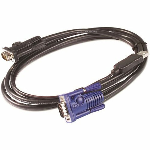 APC by Schneider Electric KVM USB Cable - 12 ft (3.6 m) AP5257