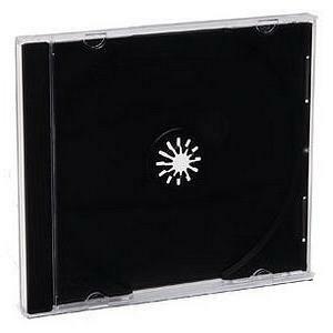 Verbatim CD/DVD Black Jewel Cases - 200pk (bulk) 94867