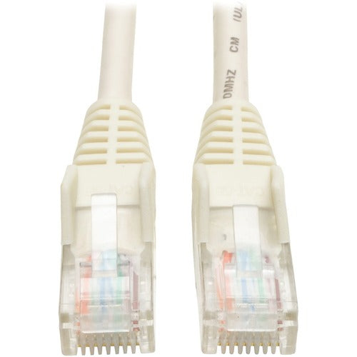 Tripp Lite by Eaton 50-ft. Cat5e 350MHz Snagless Molded Cable (RJ45 M/M) - White N001-050-WH