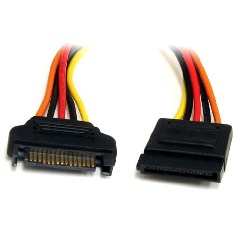 StarTech.com 12in 15 Pin SATA Power Extension Cable SATAPOWEXT12