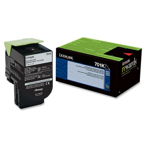 Lexmark 70C10C0/K0/M0/Y0 Toner Cartridges 70C10K0
