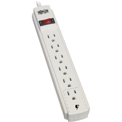 Tripp Lite by Eaton Power It! Power Strip with 6 Outlets and 15-ft. Cord PS615