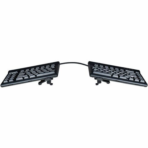Kinesis Freestyle2 Keyboard for PC (9" Cable) with V3 Accessory Installed KB830PB-US
