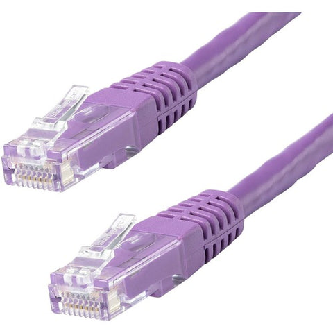 StarTech.com 10ft Purple Cat6 UTP Patch Cable ETL Verified C6PATCH10PL