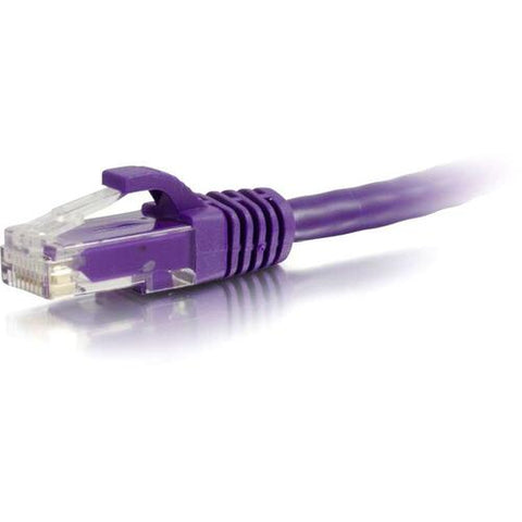 C2G 15ft Cat6 Snagless Unshielded (UTP) Ethernet Patch Cable - Purple 04031