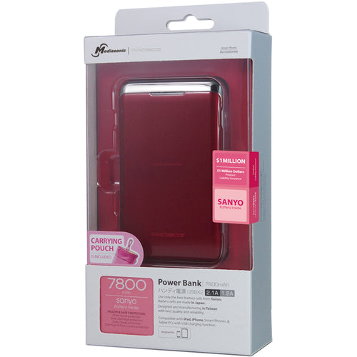 Mediasonic ProBox Power Bank HE1-78U2-RD
