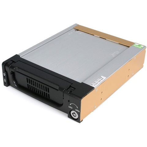 StarTech.com 5.25" Rugged SATA HDD Mobile Rack Drawer DRW150SATBK