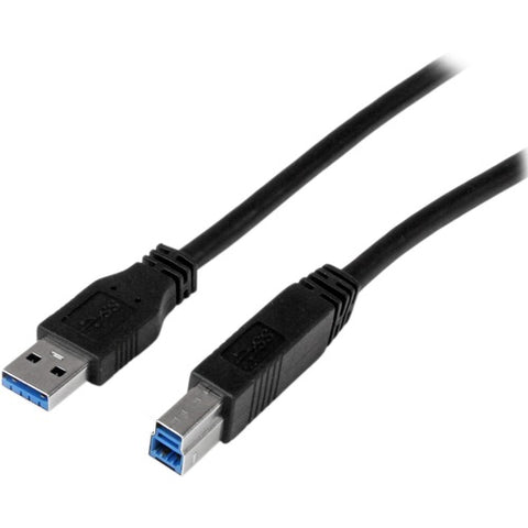 StarTech.com 1m (3ft) Certified SuperSpeed USB 3.0 A to B Cable - M/M USB3CAB1M