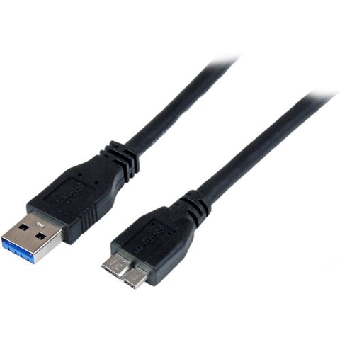 StarTech.com 1m (3ft) Certified SuperSpeed USB 3.0 A to Micro B Cable - M/M USB3CAUB1M