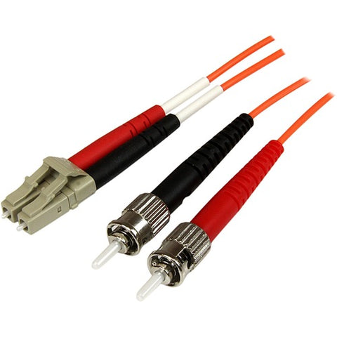 StarTech.com 1m OFNP Plenum Multimode 50/125 Duplex Fiber Patch Cable LC - ST 50FIBPLCST1