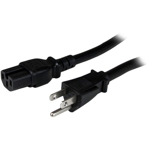 StarTech.com 8 ft Heavy Duty 14 AWG Computer Power Cord - NEMA5-15P to C15 PXT515C158