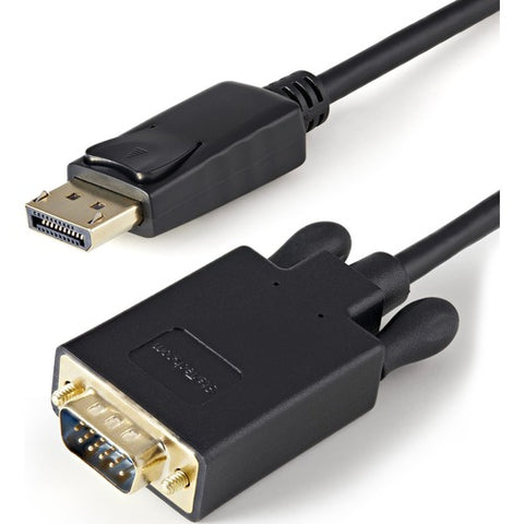 StarTech.com 3 ft DisplayPort to VGA Adapter Converter Cable - DP to VGA 1920x1200 - Black DP2VGAMM3B