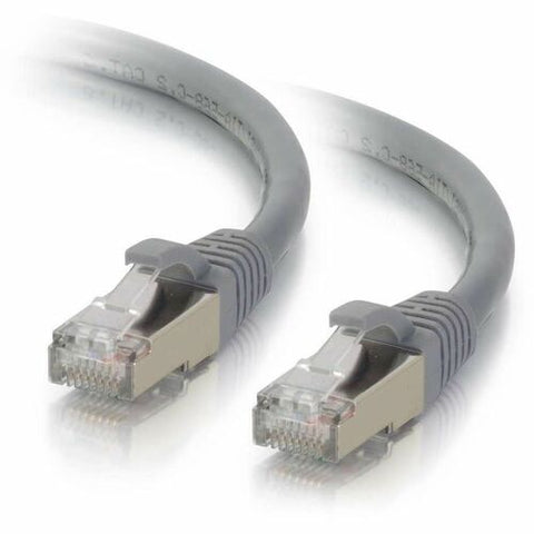 C2G 35ft Cat6 Snagless Shielded (STP) Network Patch Cable - Gray 00790