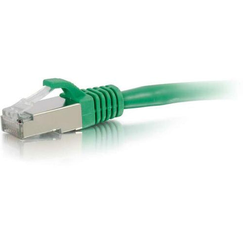 C2G 35ft Cat6 Snagless Shielded (STP) Ethernet Network Patch Cable - Green 00841
