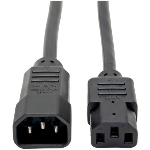 Tripp Lite series 3-ft. 18AWG Power Cord (IEC-320-C14 to IEC-320-C13) P004-003