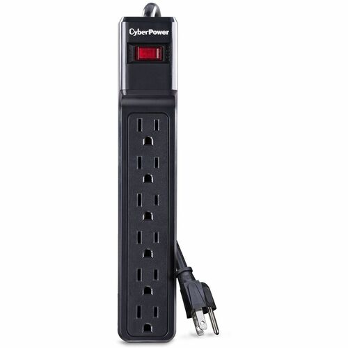 CyberPower Essential Surge CSB6012 6-Outlets Surge Suppressor/Protector CSB6012