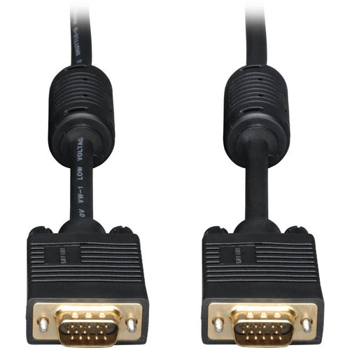 Tripp Lite series 35-ft. SVGA/VGA Monitor Gold Cable with RGB Coax (HD15 M/M) P502-035