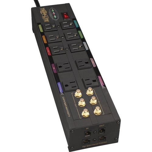 Tripp Lite by Eaton Isobar Home/Business Theater Surge Suppressor HT10DBS
