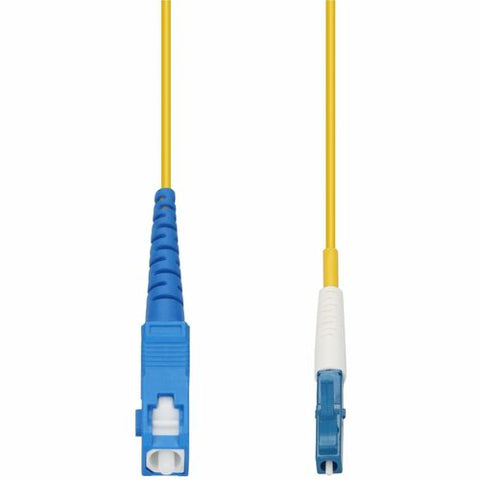 AddOn 5m SC to LC Yellow OS2 Simplex OFNR (Riser-Rated) SMF Fiber Patch Cable ADD-SC-LC-5MS9SMF