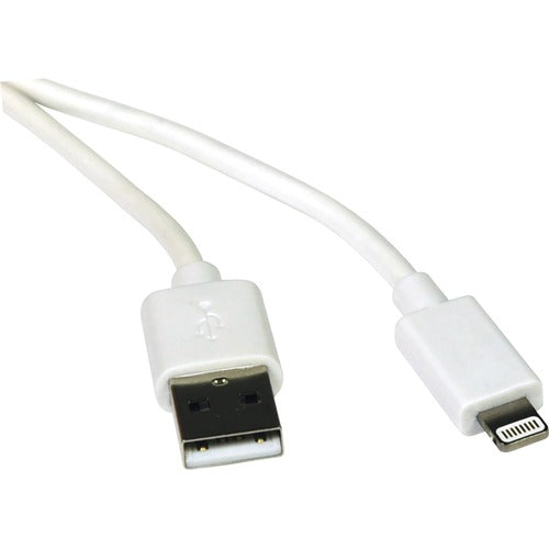 Tripp Lite series 3ft (1M) White USB Sync / Charge Cable with Lightning Connector M100-003-WH