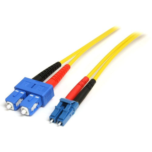StarTech.com 10m Single Mode Duplex Fiber Patch Cable LC-SC SMFIBLCSC10