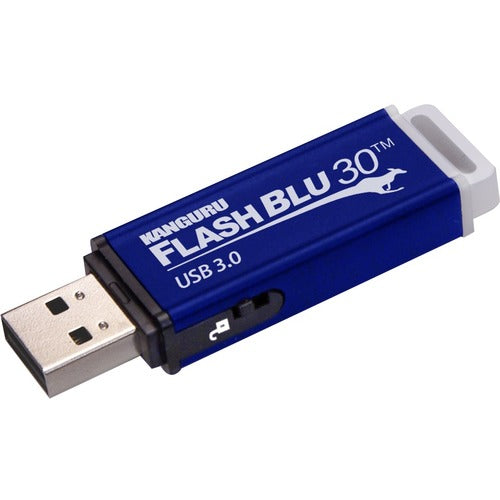 Kanguru FlashBlu30, USB 3.0 Flash Drive with Write Protect Switch, 16G ALK-FB30-16G