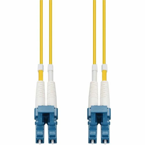 AddOn 2m LC to LC Yellow OS2 Duplex OFNR (Riser-Rated) SMF Fiber Patch Cable ADD-LC-LC-2M9SMF