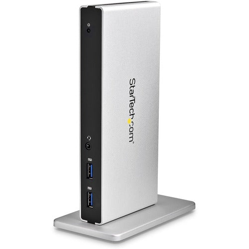 StarTech.com Dual-Monitor USB 3.0 Docking Station with DVI and Vertical Stand USB3SDOCKDD
