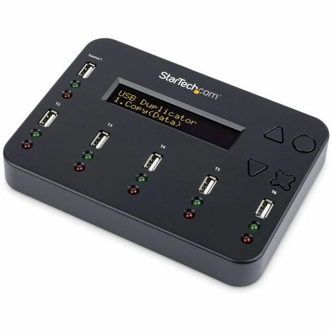 StarTech.com Standalone 1:5 USB Flash Drive Duplicator and Eraser - Flash Drive Copier USBDUP15