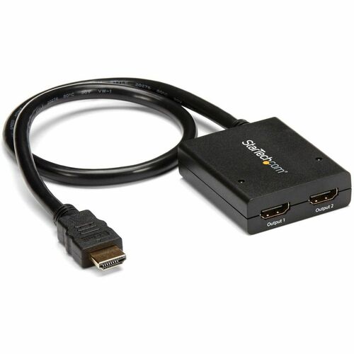 StarTech.com 2-Port HDMI Splitter with USB Power-4K ST122HD4KU