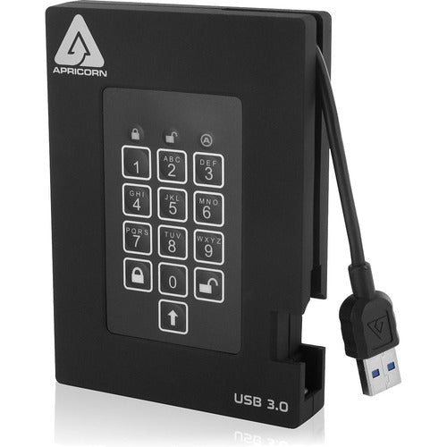 Apricorn Aegis Padlock Fortress Hard Drive A25-3PL256-2000F