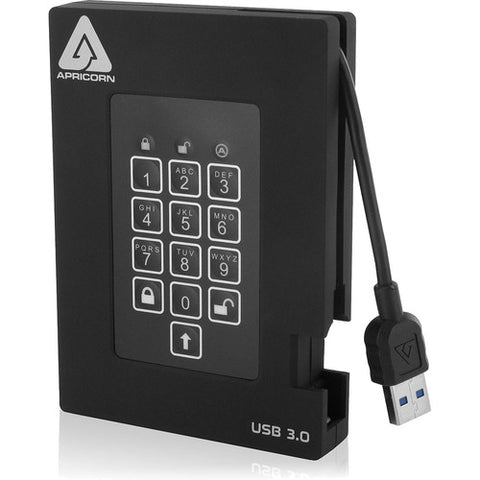 Apricorn Aegis Padlock Fortress Hard Drive A25-3PL256-2000F