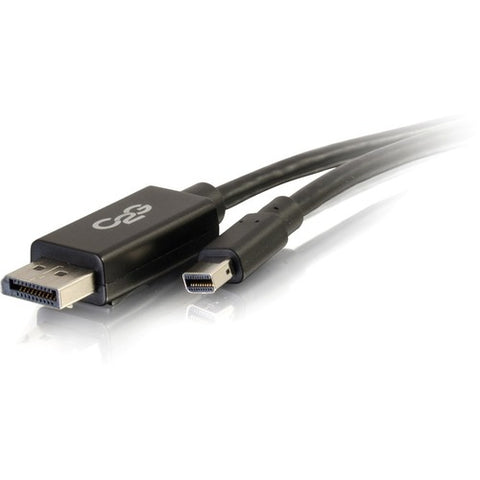 C2G 3ft Mini DisplayPort to DisplayPort Adapter Cable 4K 30Hz - Black 54300