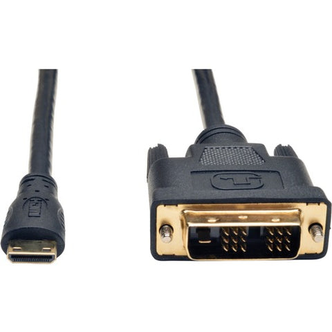 Tripp Lite by Eaton Mini HDMI to DVI Adapter Cable (M/M), 3-ft P566-003-MINI