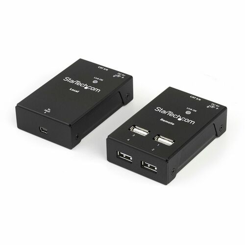 StarTech.com 4 Port USB 2.0-Over-Cat5-or-Cat6 Extender - up to 130ft (40m) USB2004EXTV
