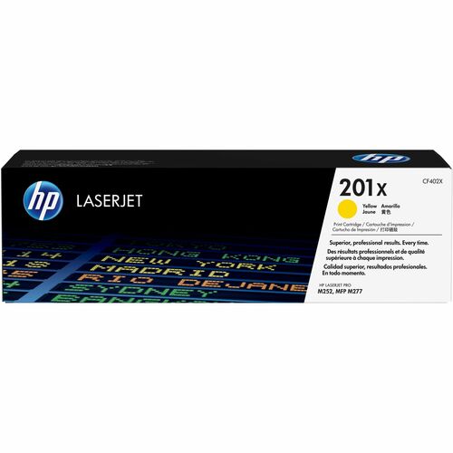 HP 201X (CF402X) High Yield Toner Cartridge CF402X