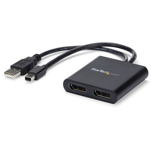 StarTech.com Mini DisplayPort to DisplayPort Multi-Monitor Splitter - 2-Port MST Hub MSTMDP122DP