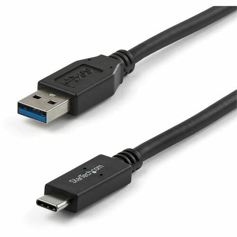 StarTech.com 1m 3 ft USB C to A Cable - USB 3.1 10Gbps - USB-IF Certified USB31AC1M