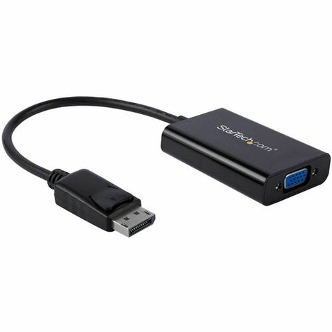 StarTech.com DisplayPort to VGA Adapter with Audio - DP to VGA Converter - 1920x1200 DP2VGAA