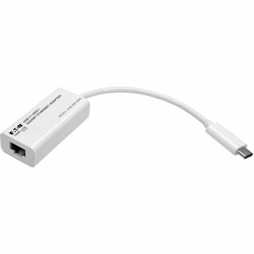Tripp Lite by Eaton U436-06N-GBW USB 3.1 Gen 1 Type-C to Gigabit Ethernet NIC Network Adapter U436-06N-GBW