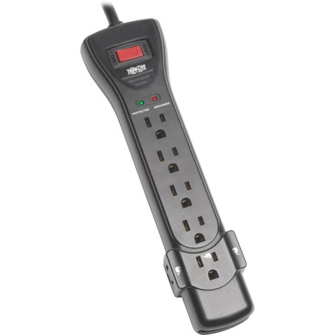 Tripp Lite by Eaton Protect It! 7-Outlet Surge Protector, 25 ft. Cord, 2160 Joules, Black Housing SUPER725B