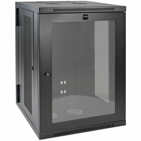 Tripp Lite by Eaton SRW18USG SmartRack 18U Low-Profile Switch-Depth WallMount Rack Enclosure Cabinet SRW18USG