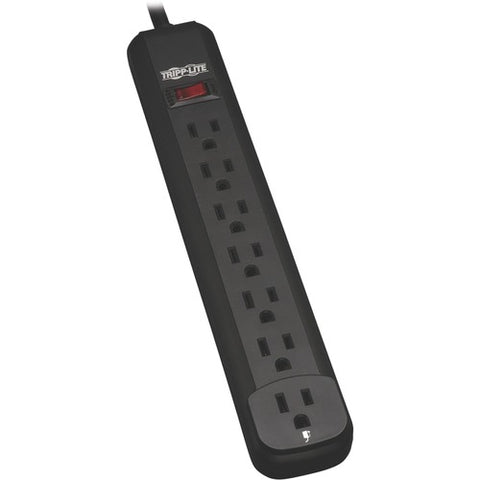 Tripp Lite by Eaton Power It! 7-Outlet Power Strip, 25 ft. Cord, Black Housing PS725B