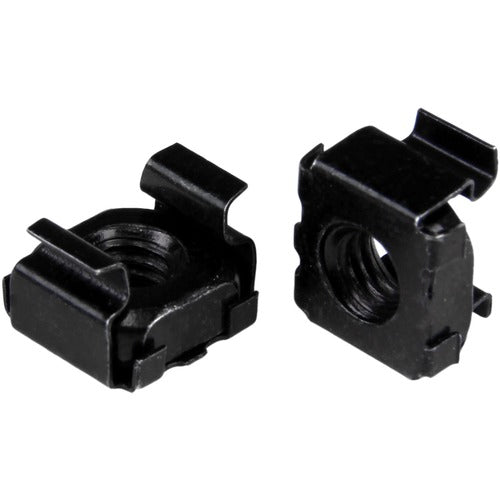 StarTech.com M6 Cage Nuts - 100 Pack, Black CABCAGENT62B