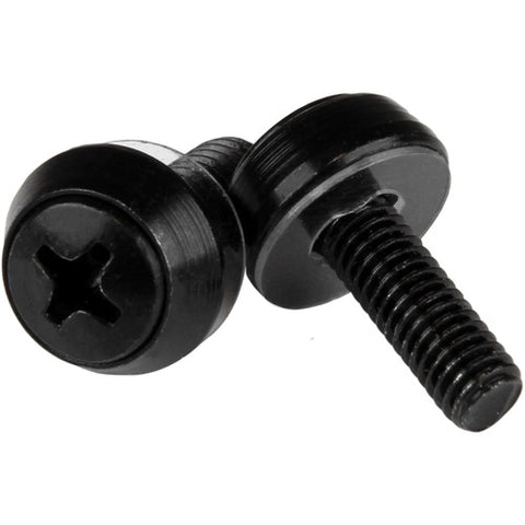 StarTech.com M5 x 12mm - Mounting Screws - 50 Pack, Black CABSCREWSB