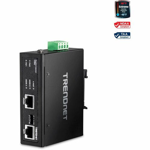 TRENDnet Hardened Industrial 60 Watt UPoE Injector TI-IG60