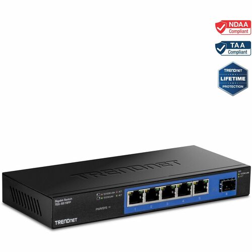 TRENDnet TEG-S51SFP Ethernet Switch TEG-S51SFP